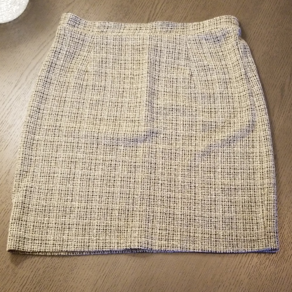 Liz Clairborne Black & Gray Skirt